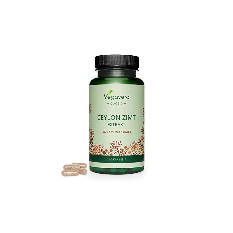 Ceylon Cinnamon 2000mg Vegavero® | High Strength Extract (8:1) |