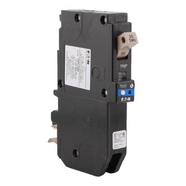CUTLER-HAMMER CHFP120DF 20 Amp Single Pole Dual Function AFCI/GFCI Circuit Breaker, Plug-On Neutral, 120/240V, 10kAIC, UL Listed (1)