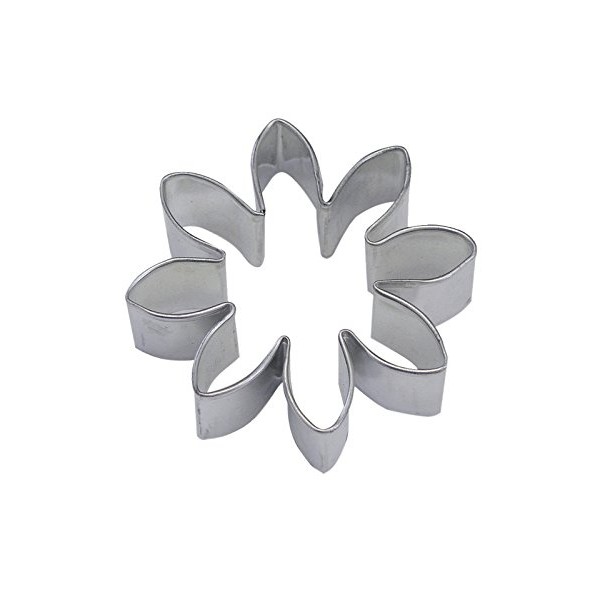 R&M Flower 3" Cookie Cutter in Durable, Economical, Tinplated Steel