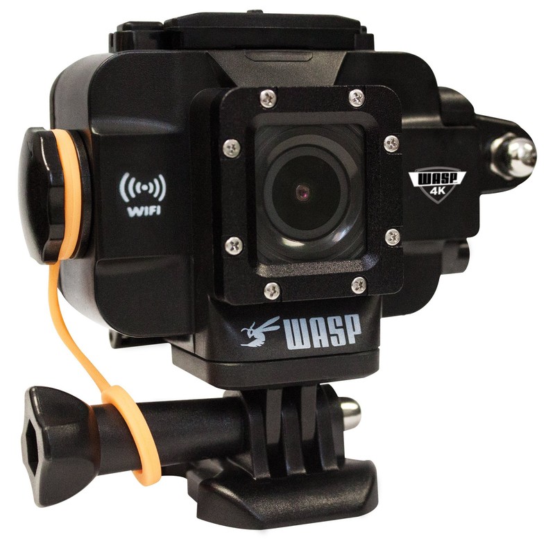 WASP 9907 4K Action-Sports Camera, Black