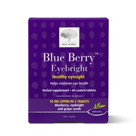 New Nordic Blue Berry Eyebright Dietary Supplements 60 Tablets