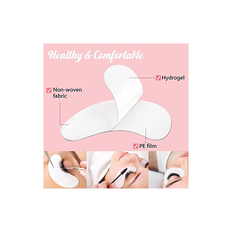 100 Pairs GreenLife Natural Hydrogel Eye Gel Pads - Collagen