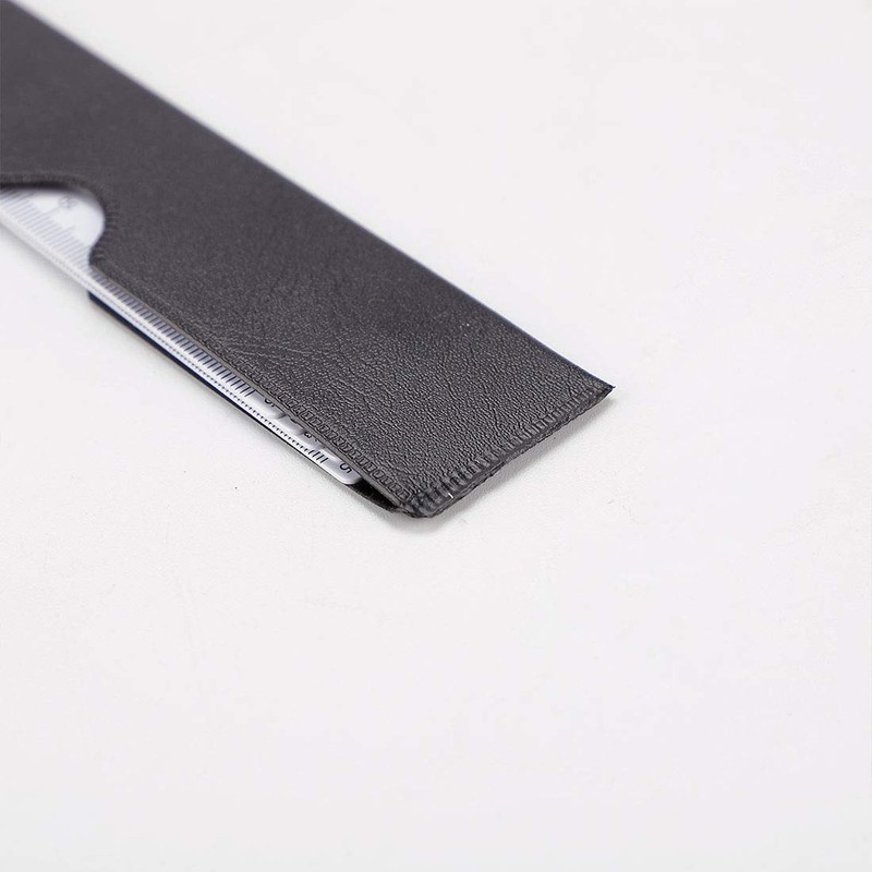 Sourcingmap 1 Piece Fan Scale Ruler Plastic Foldable Metric Scale