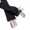 Dickies mens 1-1/4 Solid Straight Clip apparel suspenders, Black, One