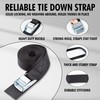 Cartman 2.5 cm x 4.6 m Lashing Straps with Adjustable