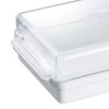 Westmark 208822E3 Plastic Traditional White Clear Fridge Butter Dishes