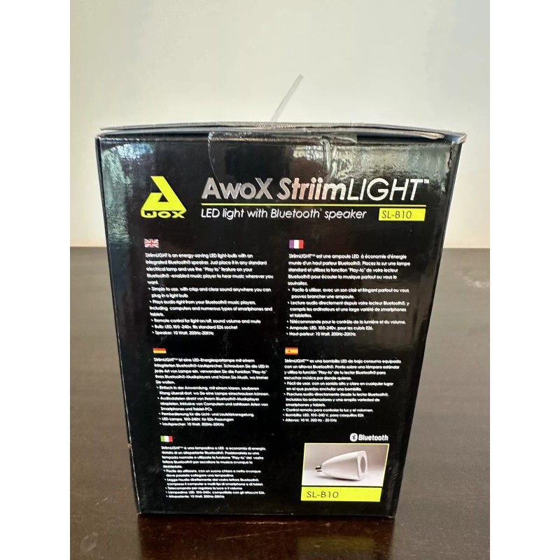 AwoX StriimLight - LED light with bluetooth speaker