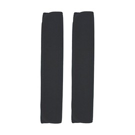 Package of 2 Black Color Multipurpose Comfort Shoulder Strap Pads for Laptop/Messenger/Boxing/Travel Bag/Car seat Belts Protect pad