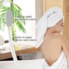 Lotion Applicator for Back, Foldable Back Cream Applicator, Detachable Long