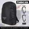 EULAPGOE Waterproof Backpack, Waterproof Motorcycle Backpacks Cover, Provides Durable Protection