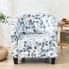 MIFXIN Club Chair Slipcover Stretch Tub Chair Cover 1 Piece