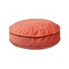 YIUOR Velvet Floor Pillows Round Chair Cushion Couch Throw Pillow