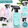 D Dymoece Empty Spray Bottles,10 oz Refillable Water Spray Bottle