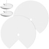 Innconee 2 Pieces 27 Inch Lazy Susan Shelf Liner Non