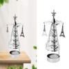 Christmas Tree Carousel Spinning Candle Holder Stainless Steel Rotary Tree