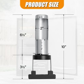 Wood Chip Loader for Masterbuilt Digital Electric Smokers, 2" Diameter Version, Replacement Parts: 9007160005, Fit for 20071117, 20071217, 20071218, 20071317, 20071417, 20071517, 20071819 and More