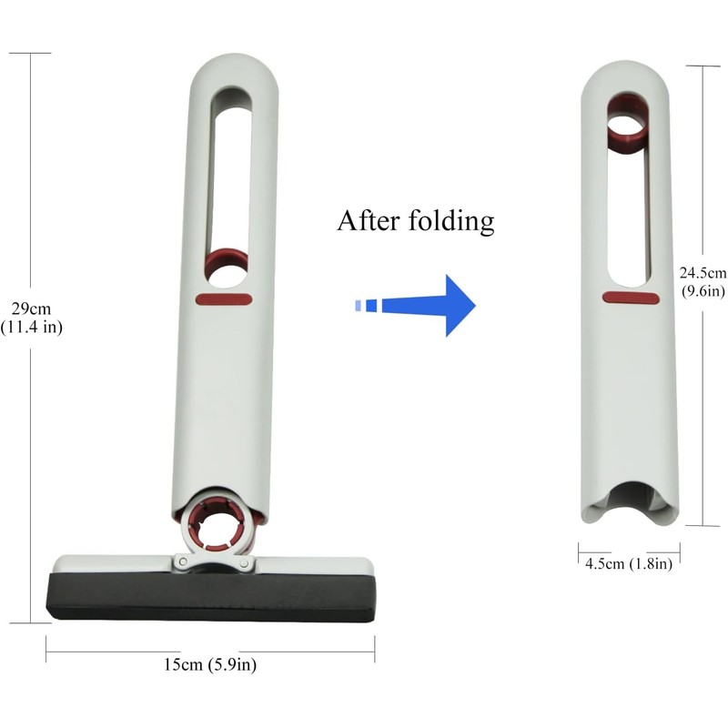 Compact Self-Squeezing Mini Sponge Mop – Portable & Versatile Cleaning