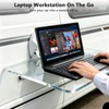 Suction Cup Foldable Table, 220lbs Load Capacity Floating Shelf, Removable