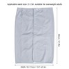 Wearable Incontinence Mattress Washable Resusable Water Absorption Adjusatble Grey Blue