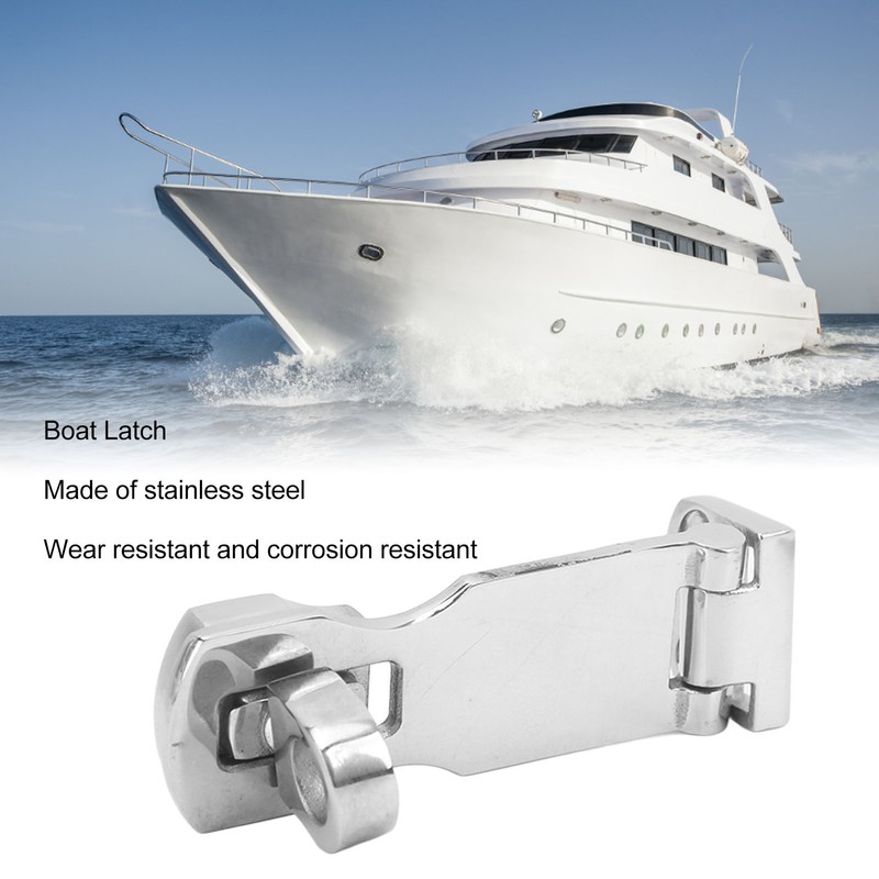 Stainless Steel Boat Latch Corrosion Resistant Easy Installation Sturdy Marine