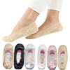 SNUG STAR Lace Socks Womens Fashion Liner No Show Sock
