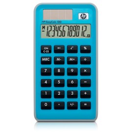 Hewlett Packard EasyCalc 100 Handheld Calculator