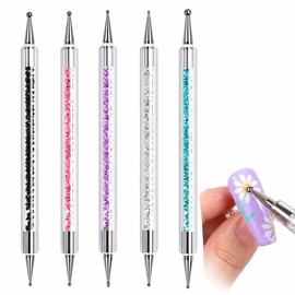 Nail Art Brushes, Nail Art Tools, Double Ended, Dotting Pens for DIY