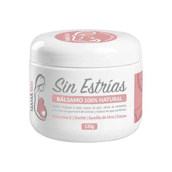 Pomada Antiestrías Natural Embarazo Sin Estrías Mamá Skin