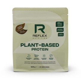 Reflex Nutrition Plant Based Vegan Protein Powder with B12 | Great Taste | (Cacoa & Caramel, 600g)