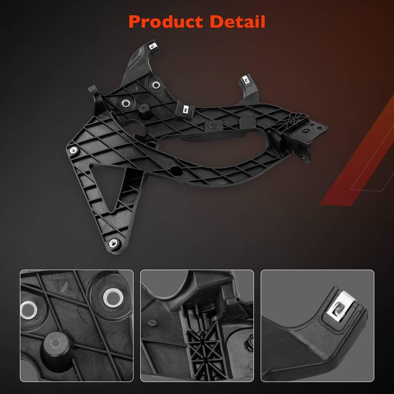 Front Left Driver Side Bumper Support Impact Bar Bracket Compatible