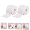 WOONEKY 2 Rolls Cotton Face Towels Disposable Cleansing Towelettes for