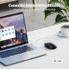 UGREEN Mouse Ergonómico Inalámbrico, 2.4 GHz con Receptor USB