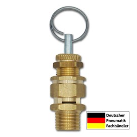 Adjustable Safety Valve 1/4 Inch 3-7 Bar (Not Component Tested) Compressed Air Relief Valve