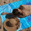 LIKPOJA Microfibre Beach Towel for Adult Lightweight Quick Dry Sand