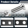 50 Pieces D Series Panel Screws and Nut Kit Panel