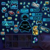 Adesivi Murali Fluorescenti Gioco Adesivo Murale Gamer Adesive da Parete