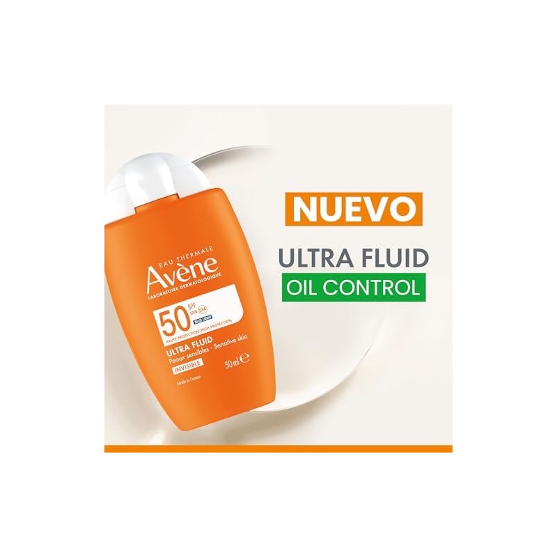 Avne Protector Solar Facial FPS 50 Ultra Fluid Oil Control