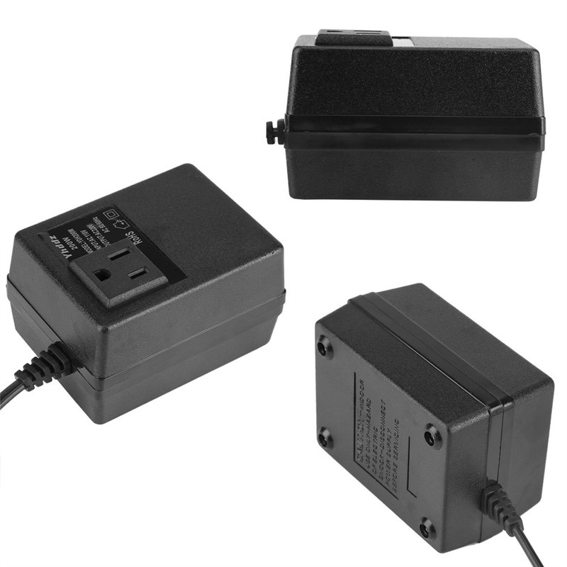 transformador 110 a 220, 200W Viaje Adaptador 110V a 220V
