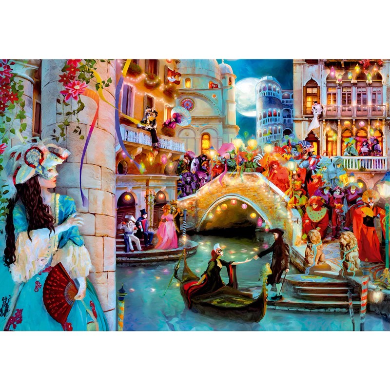 Clementoni Rompecabezas 1000 Pzas. Luna De Carnaval