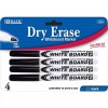Bazic Fine Tip Dry Erase Whiteboard Black Marker 12 PCS