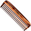Kent 93T Wide Tooth Men's Comb for Beards, Mustaches &