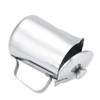 Milk Jug with Lid, 600 ml Milk Frothing Jug Stainless