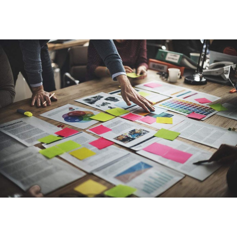 Pack Sticky Notes | Pastel or Bright Colours - Choose