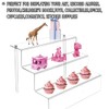 Acrylic Riser Stand Shelf, Display Riser, 3 Tier Acrylic Display