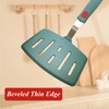 Silicone Spatula Turner, Heat Resistant Pancake Spatulas for Nonstick Cookware