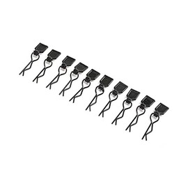 Losi Body Clips Black Small 10 LMT LOS246003 Elec Car/Truck Replacement Parts