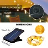 ZNYCYE Patio Umbrella Solar Lights, Umbrella Lights Outdoor Patio with