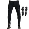 Men Women Motorcycle Riding Jeans Protective Pants Knight Hockey Biker