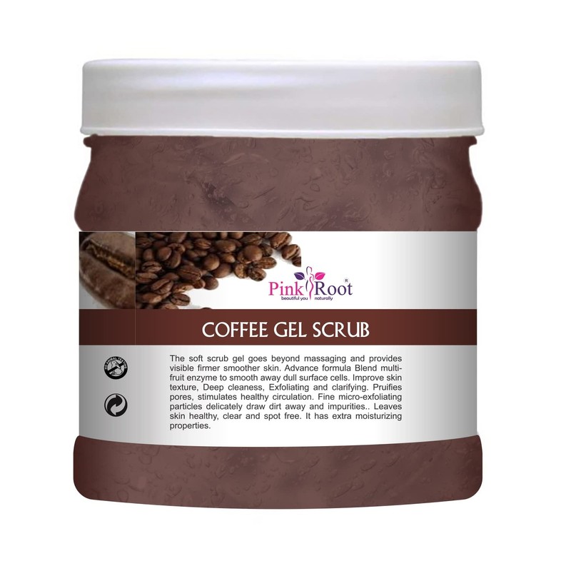 Pink Root Coffee Gel Scrub 500gm