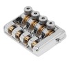 4 String Headless Electric Bass Bridge Zinc Alloy Brass Bridge